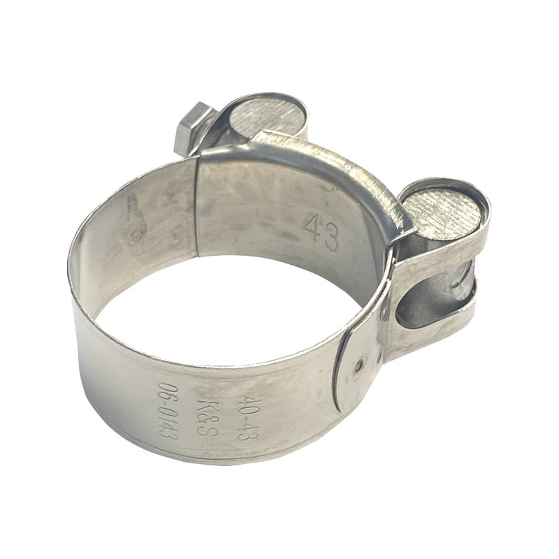 K&S STAINLESS STEEL CLAMP 1.57'-1.69' / 40-43MM