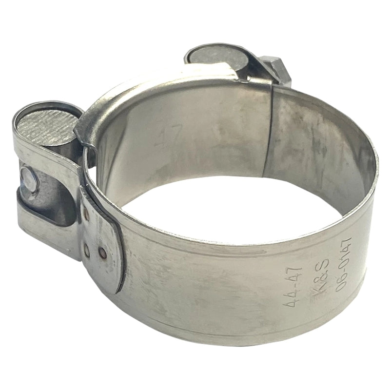 K&S STAINLESS STEEL CLAMP 1.73'-1.85' / 44-47MM