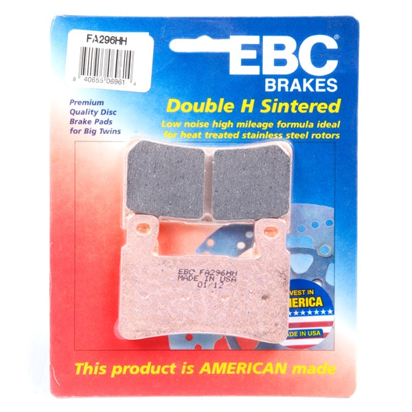 EBC Double-H Superbike Brake Pad - FA296HH EBC BRAKE
