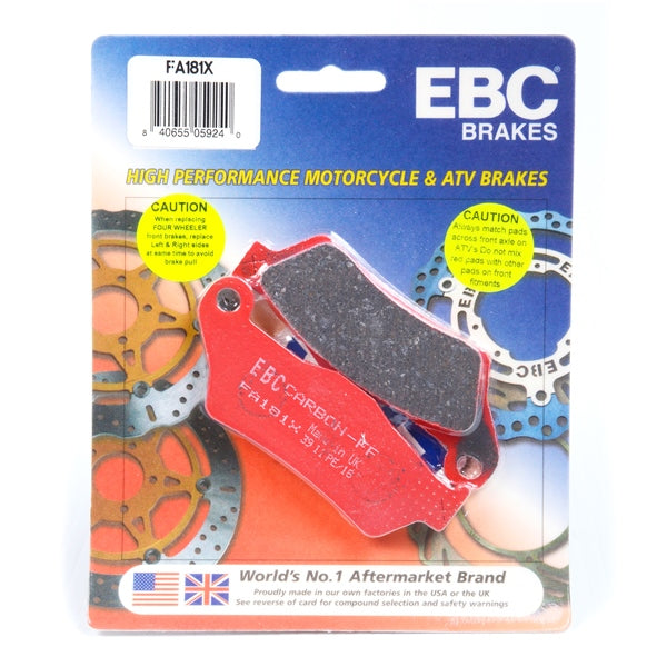 EBC FA181X Brake PAD Ft/rr