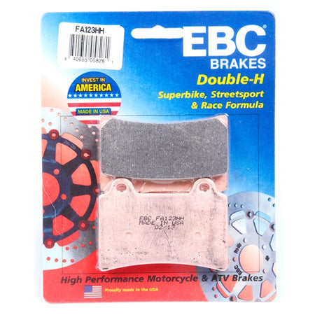 EBC Double-H Superbike Brake Pad - FA123HH EBC BRAKE