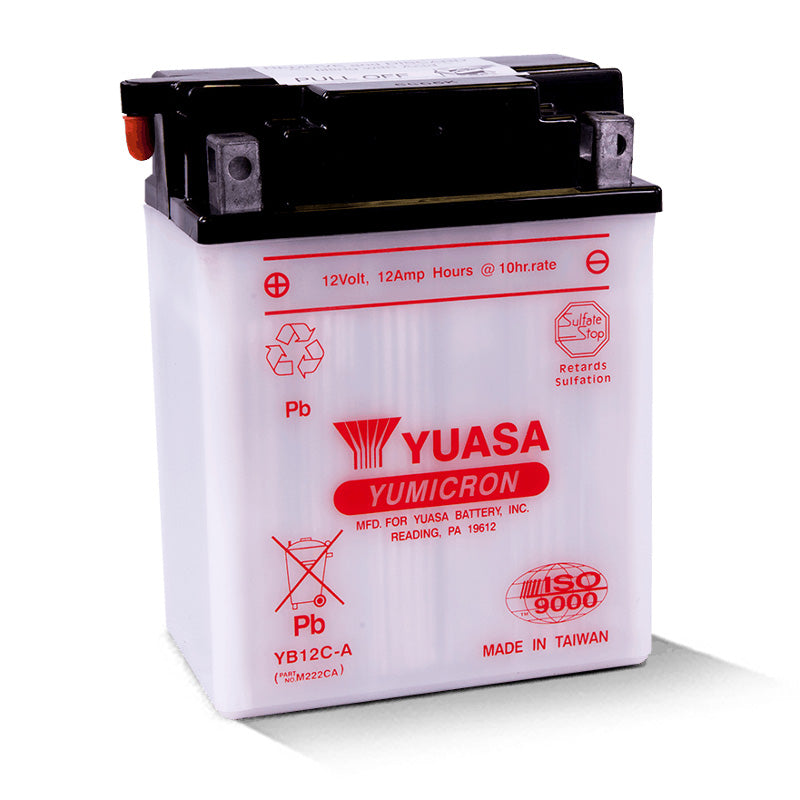 Yuasa YB12C-A YUMICRON 12V BATTERY