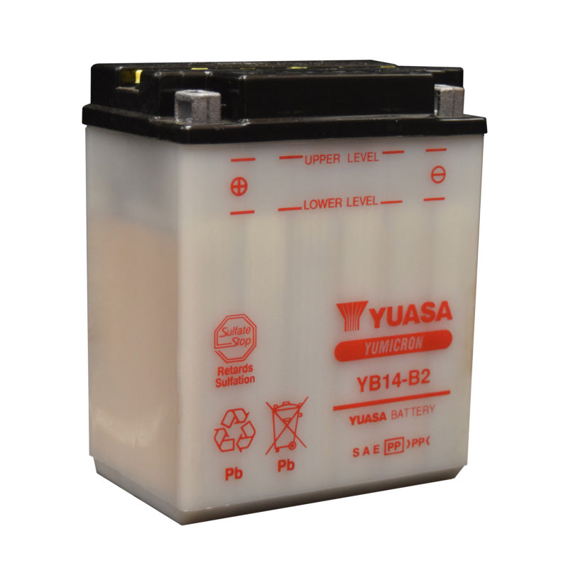 Yuasa YB14-B2 YUMICRON 12V BATTERY