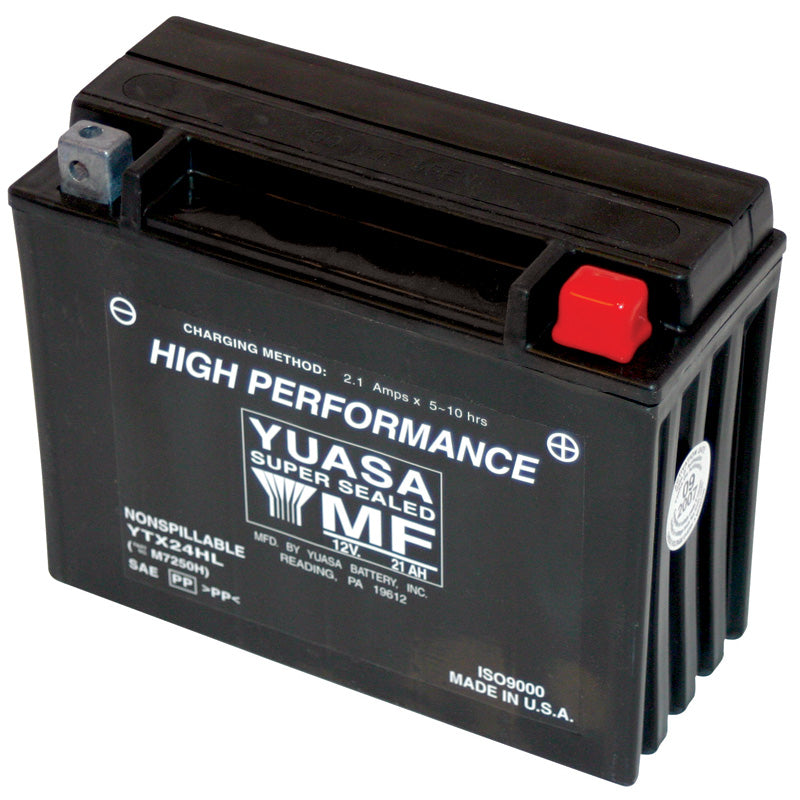 Yuasa YTX24HL FACTORY ACTIVATED, 12V BATTERY