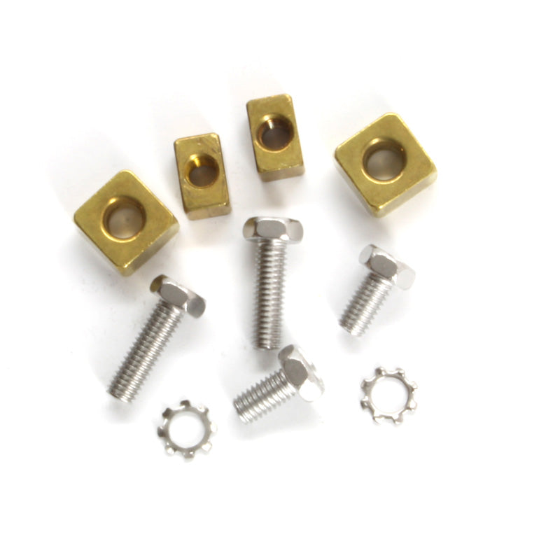 Yuasa 20MM &12MM BRASS NUT & BOLT SET (10PCS)