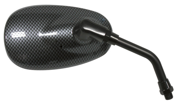 KenSean Mini Carbon Oval Mirror 10MM