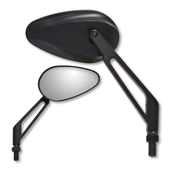 KenSean Mirror X-treme Mini Tear Drop Short BK