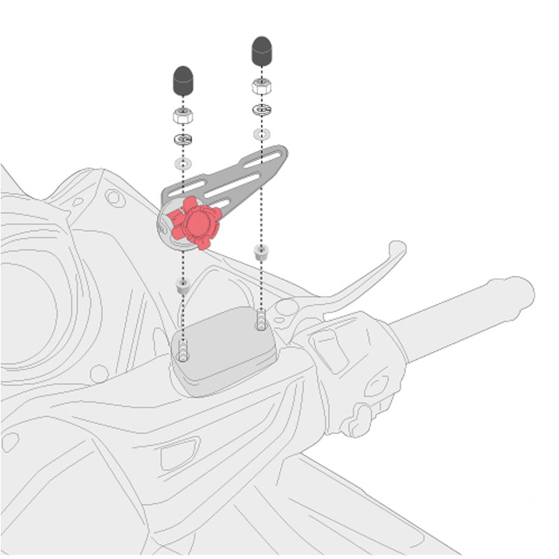GIVI S903A/S904B MOUNTING KIT