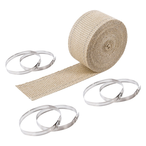 DEI Pipe Wrap W/locking TIE KIT 2" X 25 TAN
