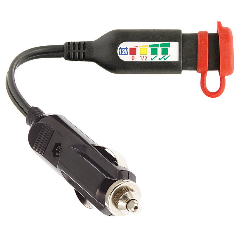 Tecmate 4-LED MONITOR AUTO PLUG -SAE