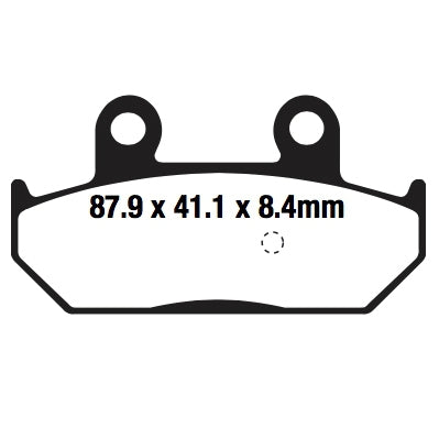 EBC Sfa412hh Brake PAD RR