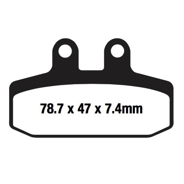 EBC Fa256hh Brake PAD RR