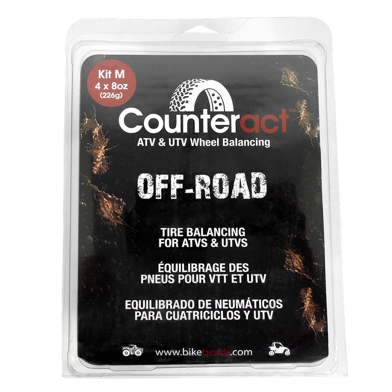 Counteract INTERNAL TIRE BALANCING BEADS - ATV/UTV 4X 8OZ