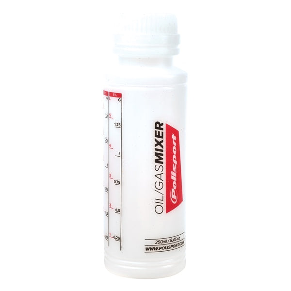 Polisport Prooctane Mixer 250ML W/scale Clear