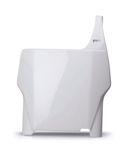 Polisport Number Plate CR125 / 250 / White