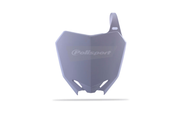 Polisport Number Plate - NUMBER PLATE SUZUKI WHITE