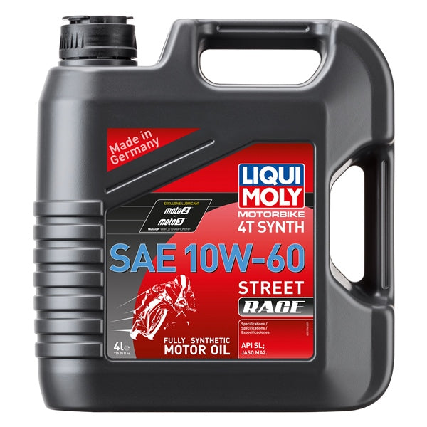 LiquiMoly OIL 4T SAE 10W60 STR Race Synt 4L