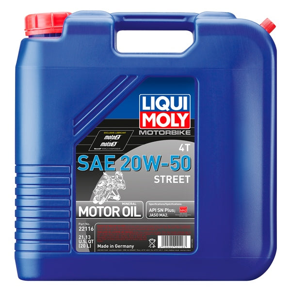 LiquiMoly OIL 4T 20W-50 Moto STR 20L