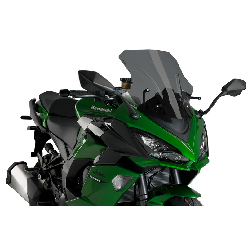 Puig Z-RACING SCREEN (KAWASAKI) DARK SMOKE