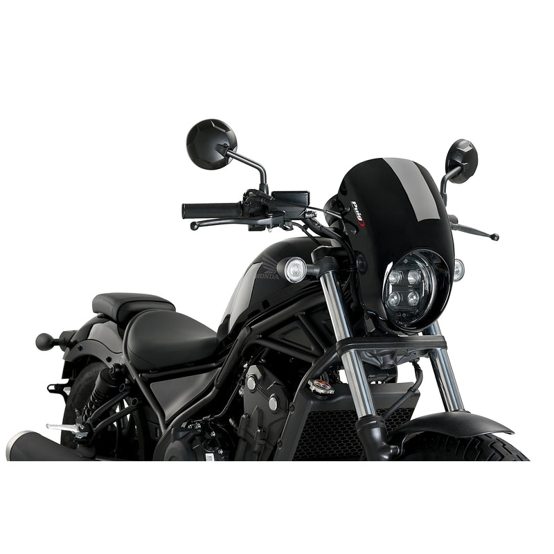 Puig ANARCHY SEMIFAIRING BLACK (HONDA) BLACK