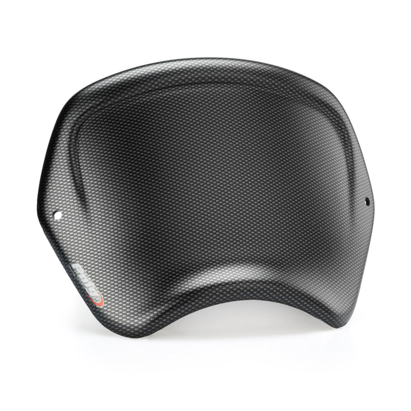 Puig ALUMINUM FRONT PLATE IN ABS FOR HONDA MONKEY 125 CARBON LOOK
