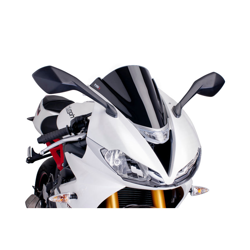 Puig Z-RACING SCREEN (TRIUMPH) BLACK