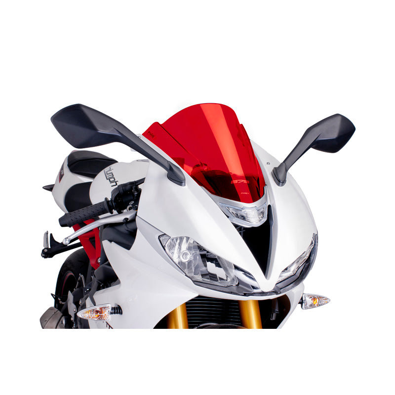 Puig Z-RACING SCREEN (TRIUMPH) RED