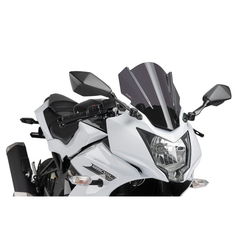 Puig Z-RACING SCREEN (KAWASAKI) DARK SMOKE