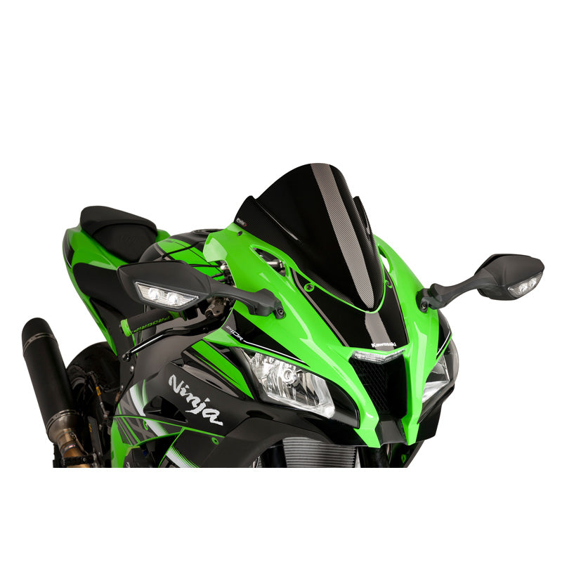 Puig Z-RACING SCREEN (KAWASAKI) CARBON LOOK