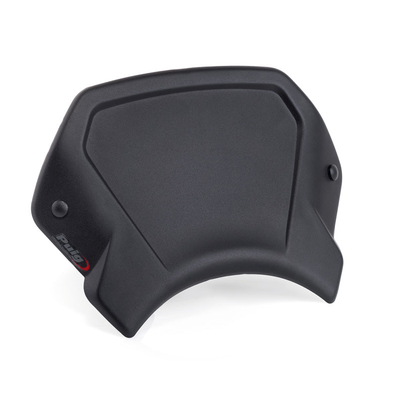 Puig ALUMINUM FRONT PLATE (HONDA) BLACK