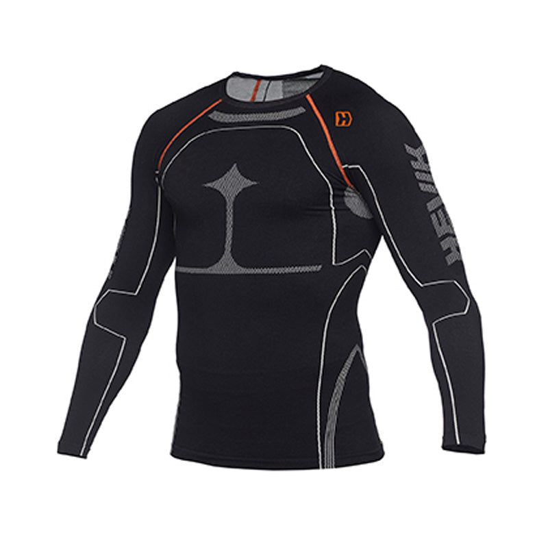 Hevik HEVIK LONG SLEEVE TECHNICAL SHIRT - BLACK