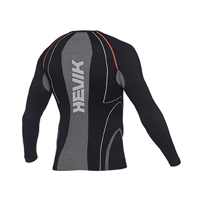 Hevik HEVIK LONG SLEEVE TECHNICAL SHIRT - BLACK