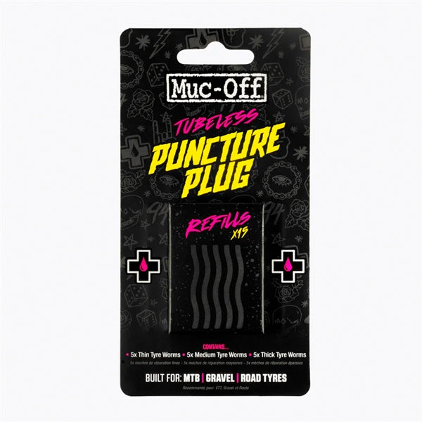 MucOff Puncture Plugs Refill Pack