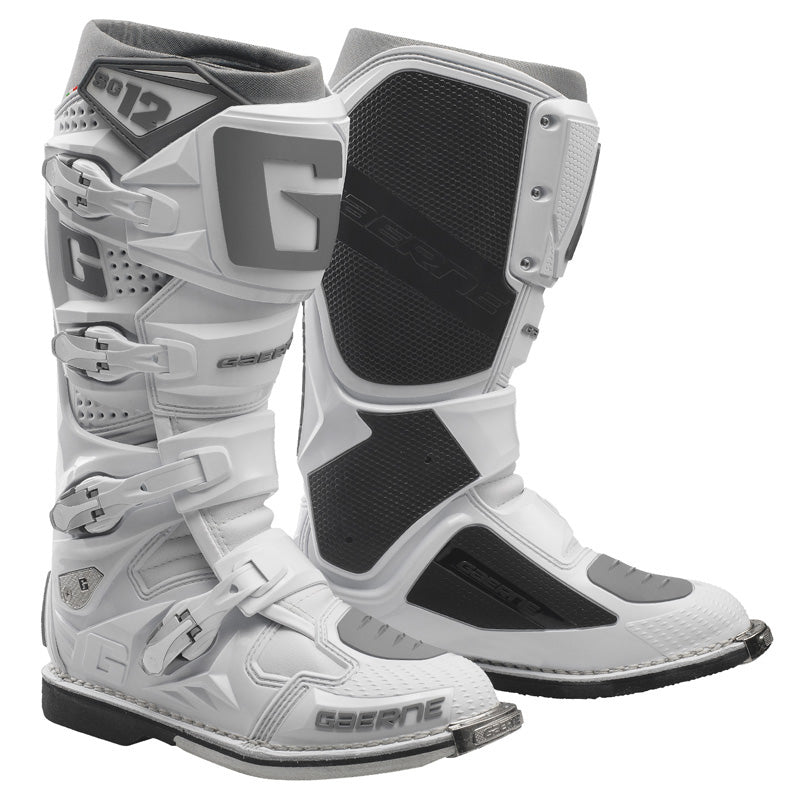 Gaerne SG-12 MX BOOTS - White