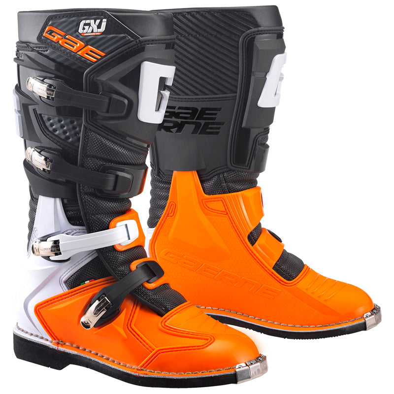 Gaerne GX-J JUNIOR MX BOOTS - Black/Orange