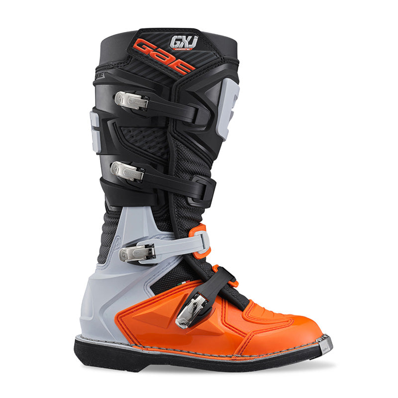 Gaerne GX-J JUNIOR MX BOOTS - Black/Orange