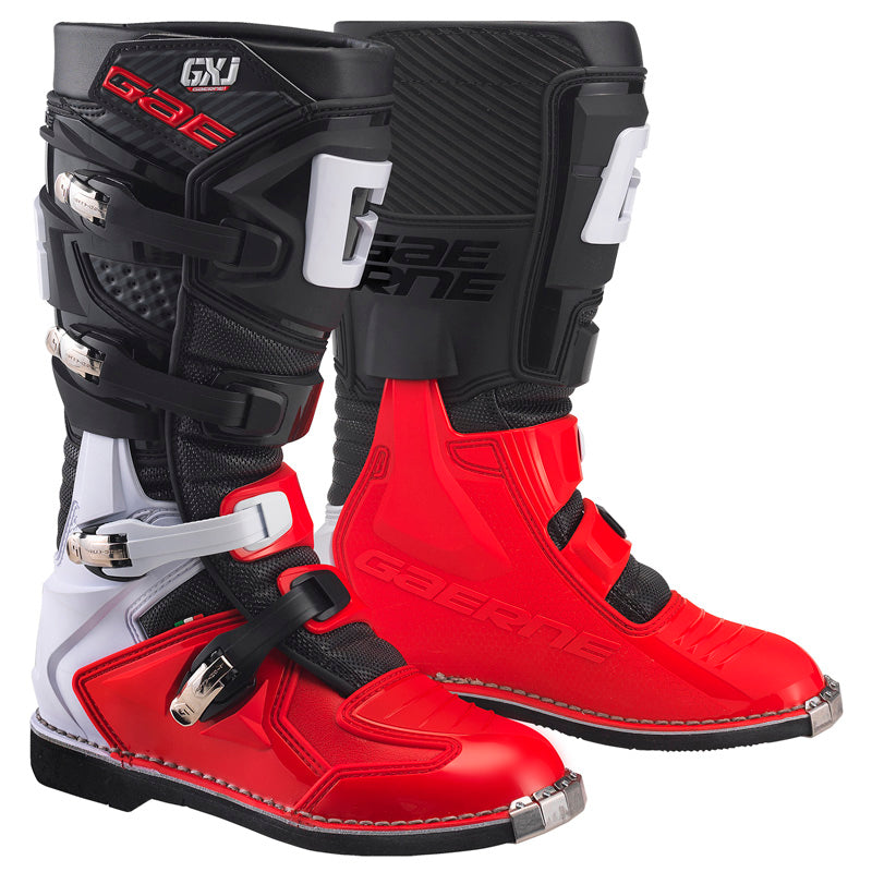 Gaerne GX-J JUNIOR MX BOOTS - Black/Red