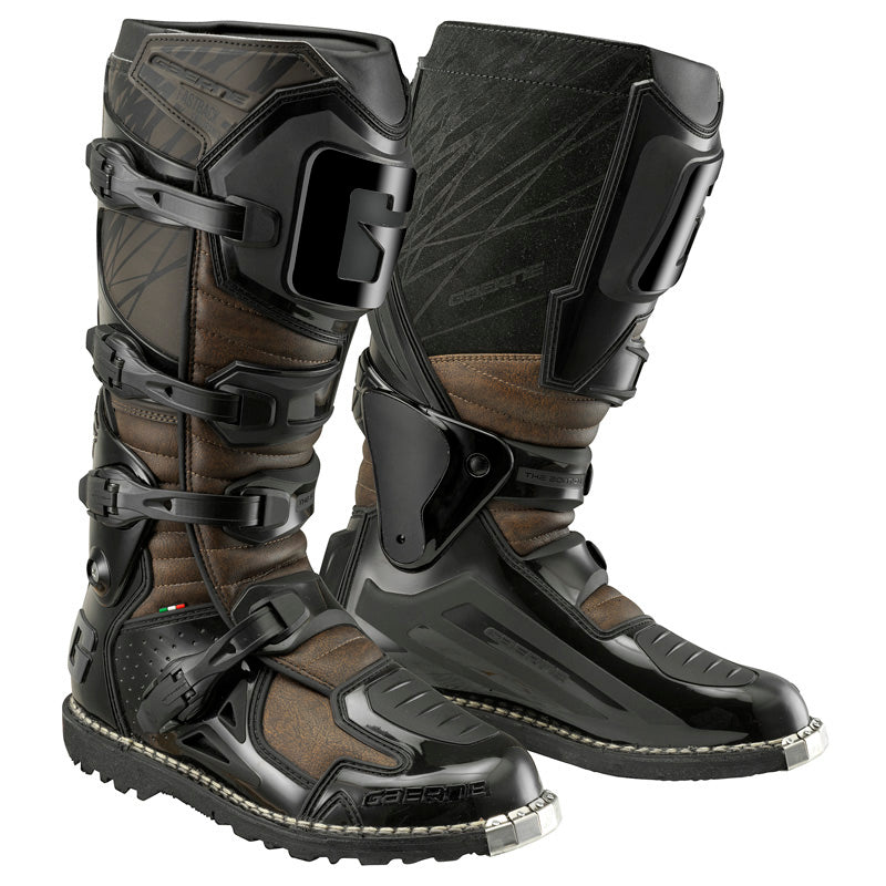 Gaerne FASTBACK ENDURANCE MX BOOTS - BLACK/MAROON: