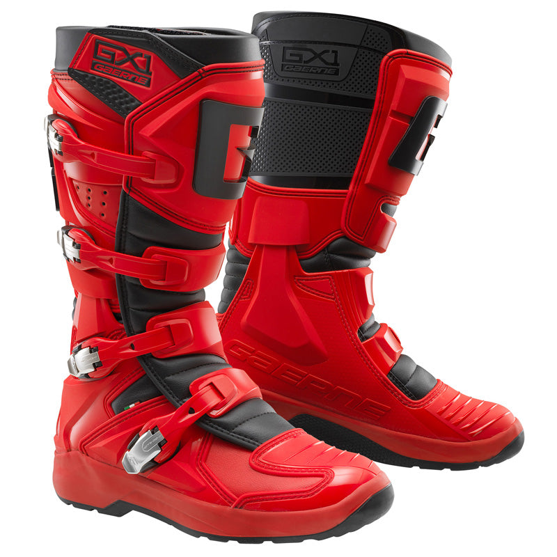 Gaerne GX-1 EVO MX BOOTS - Red/Black
