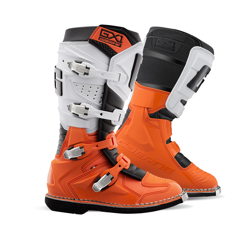 Gaerne GX-1 MX BOOTS - Orange/White