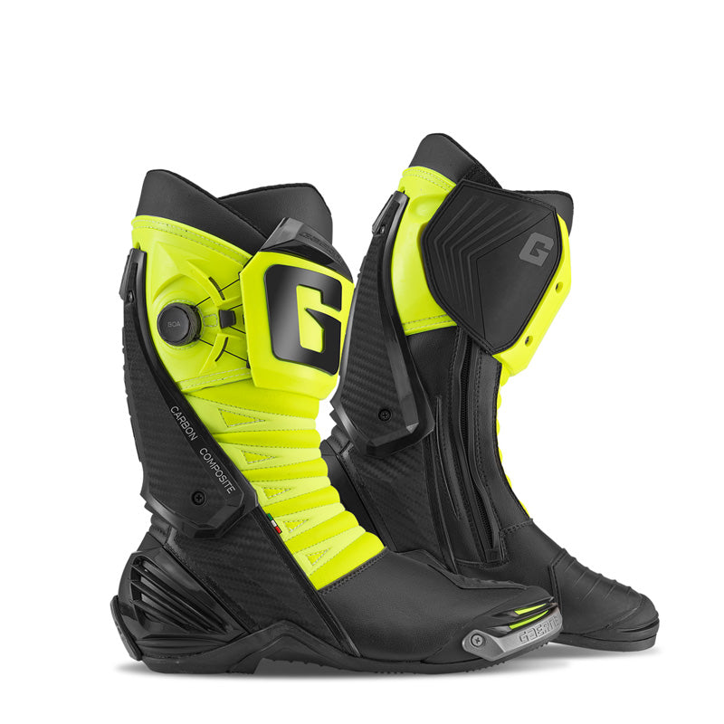 Gaerne GP1 LS BOOTS - BLACK/FLUO YELLOW -