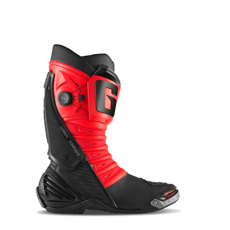 Gaerne GP1 LS BOOTS - BLACK/FLUO RED -