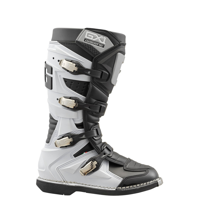 Gaerne GX-1 MX BOOTS - Black/White/Grey