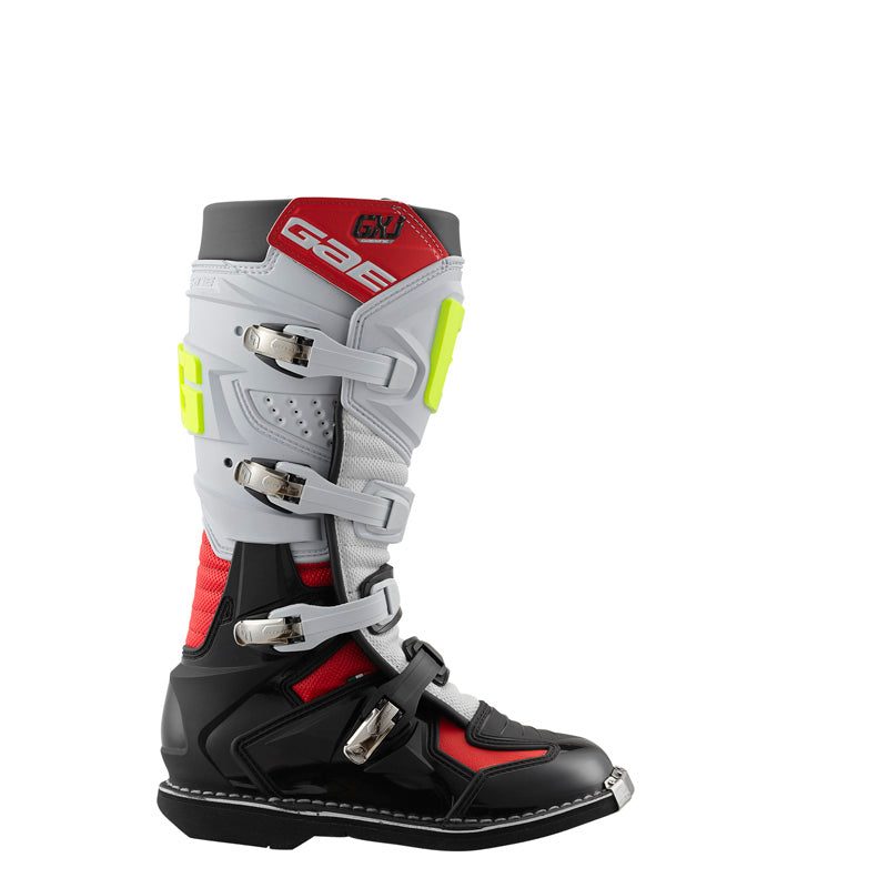 Gaerne GX-J JUNIOR MX BOOTS - Black/White/Red