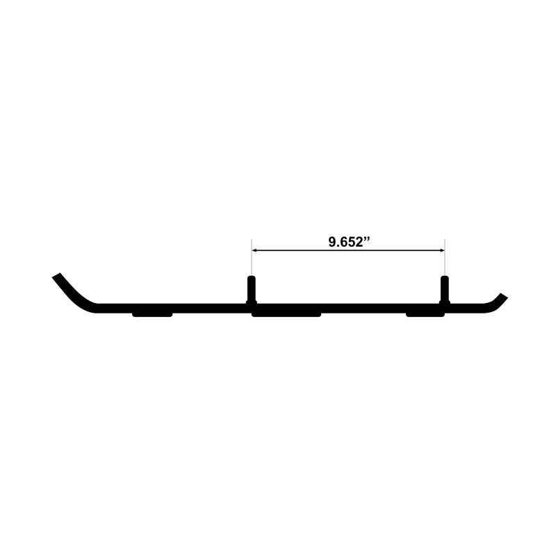 Acs WEAR BAR MAX SKI-DOO 4.5" 90 DEG