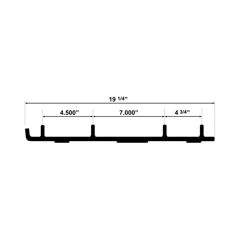 Acs WEAR BAR ARCTIC-CAT NO CARBIDE