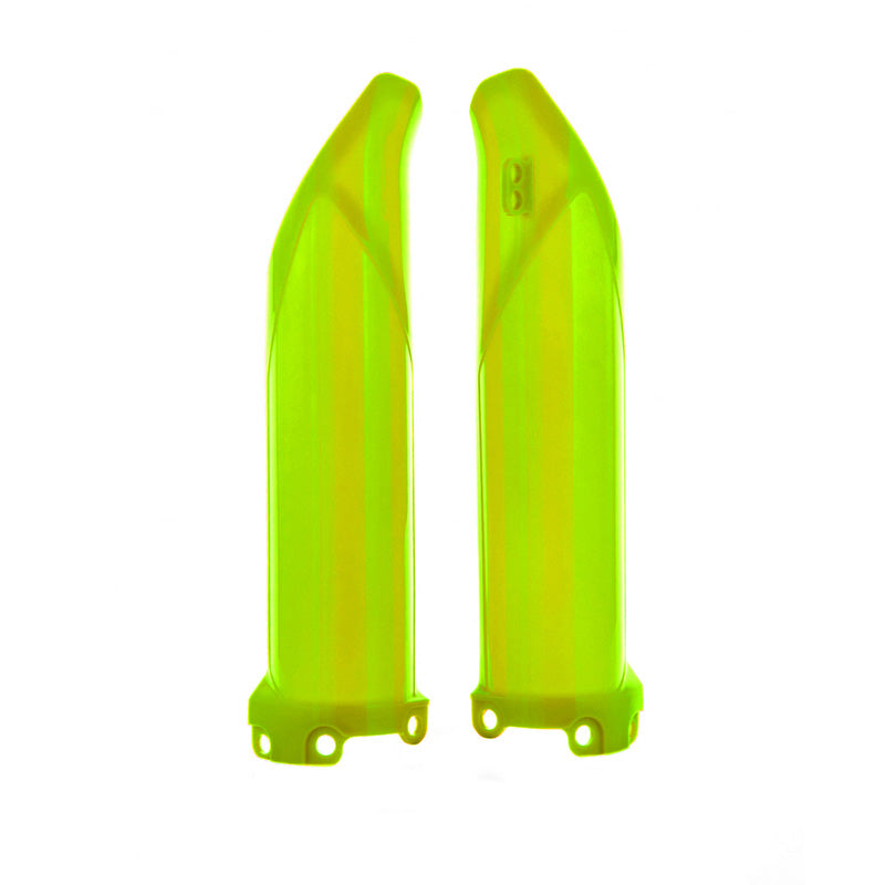 Polisport *FORK GUARDS KX250/450F(09--) FLO YELLOW
