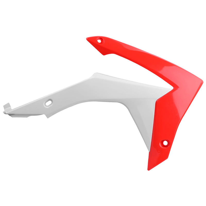 Polisport RADIATOR SCOOP HONDA (RED/WHITE)