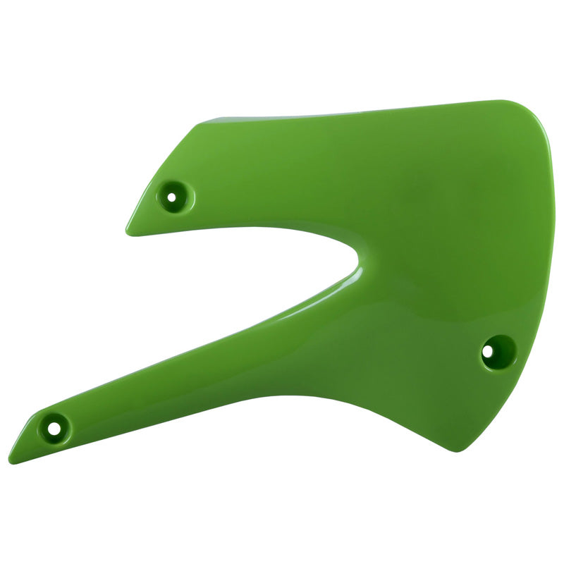 Polisport RADIATOR SCOOP KAWASAKI (GREEN)