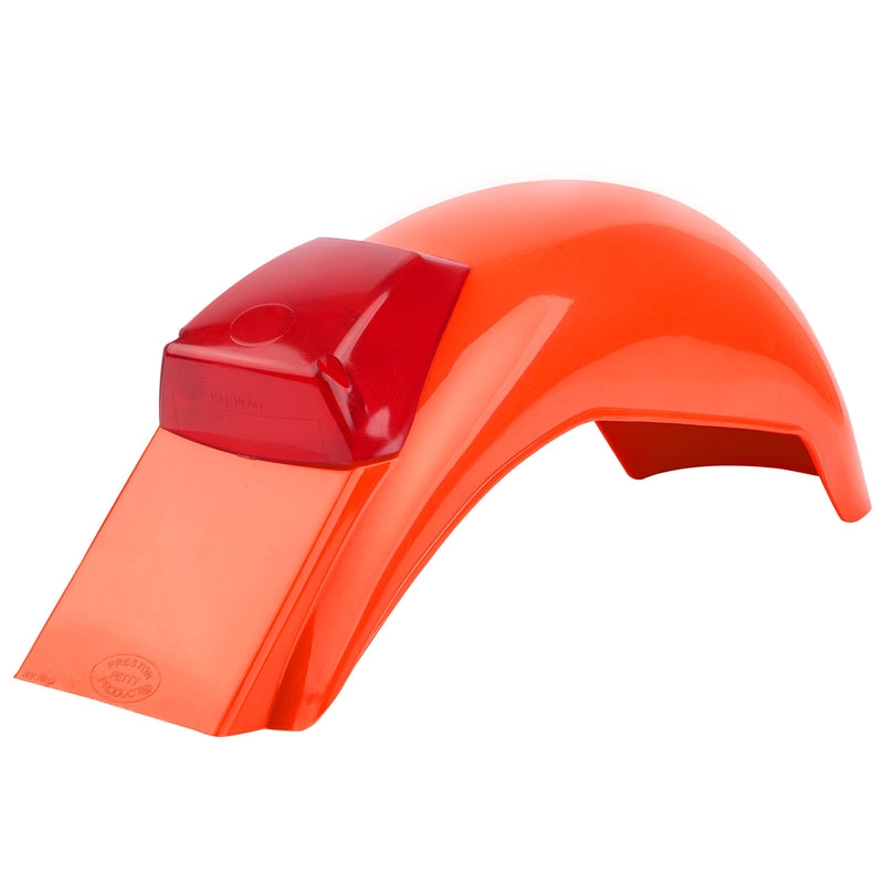 Polisport REAR FENDER "MUDDER" (DARK ORANGE)